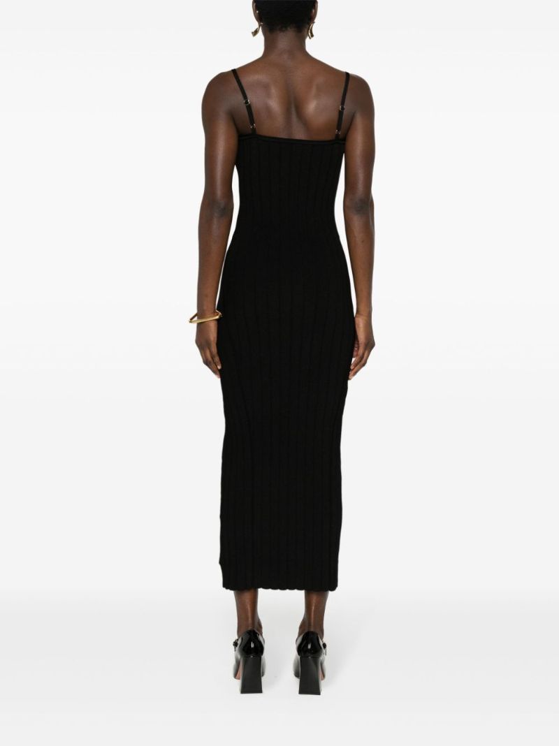 Black La Robe Sierra Midi Dress