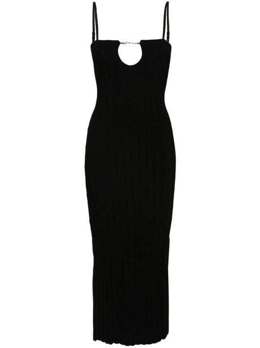 Black La Robe Sierra Midi Dress