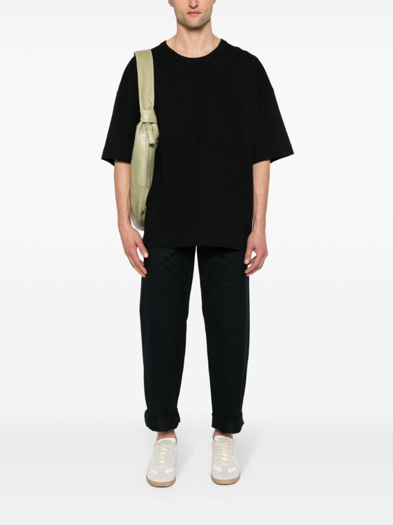 Black Chest Pocket T-shirt