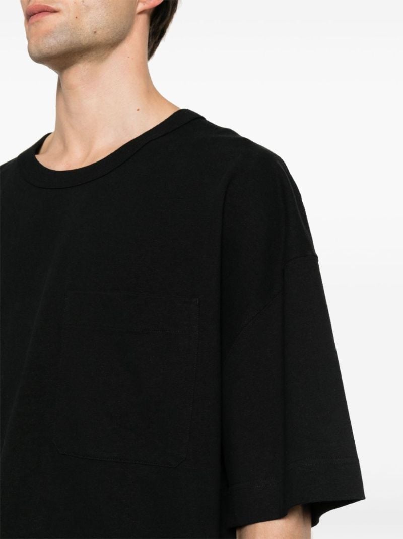 Black Chest Pocket T-shirt
