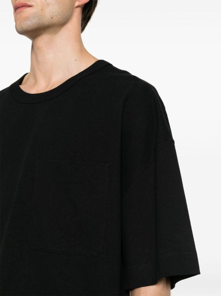 Black Chest Pocket T-shirt