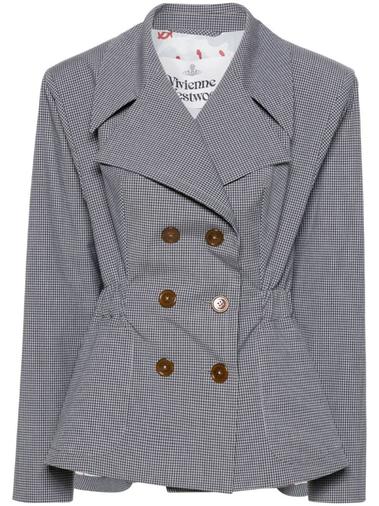Black Ella Prince of Wales Blazer