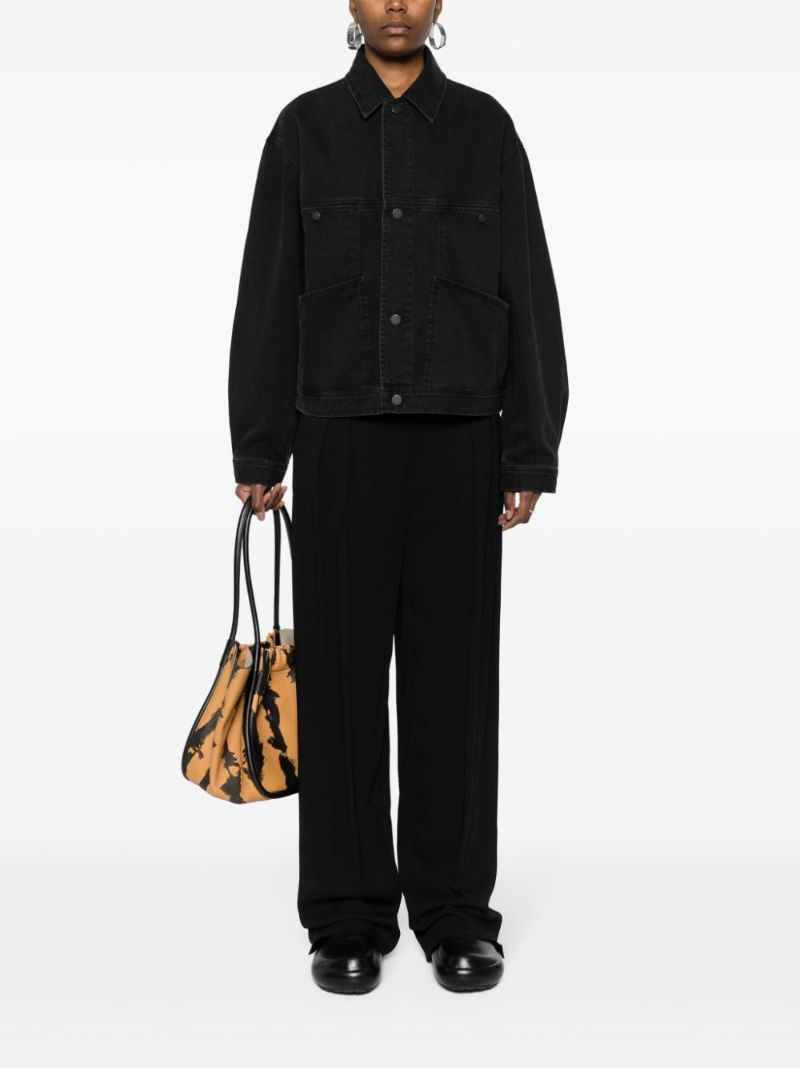 Black 4 Pocket Denim Jacket