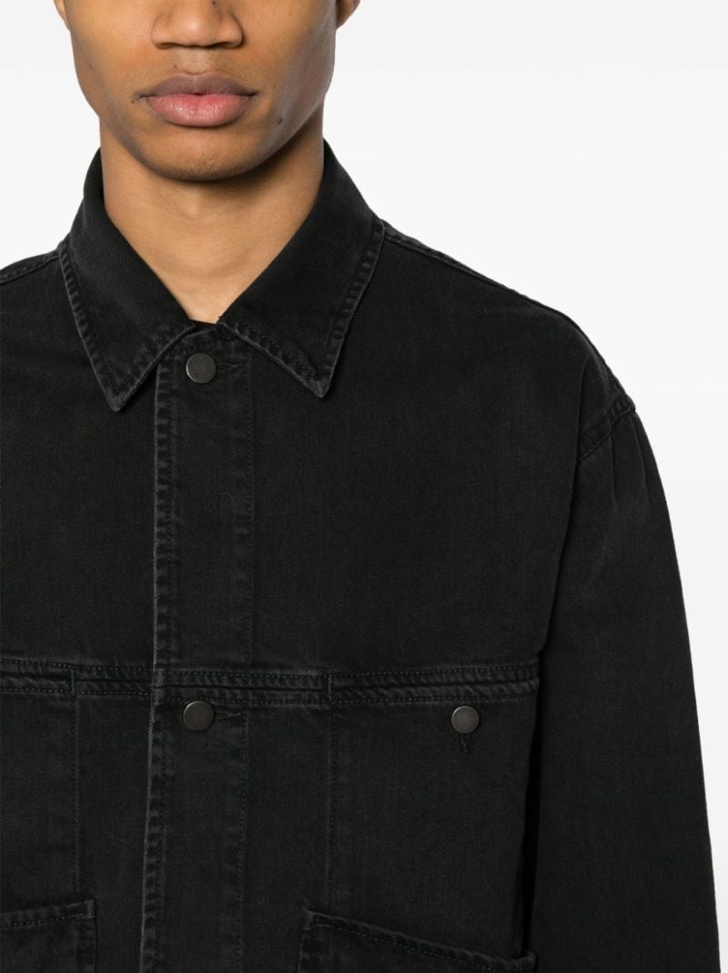Black 4 Pocket Denim Jacket