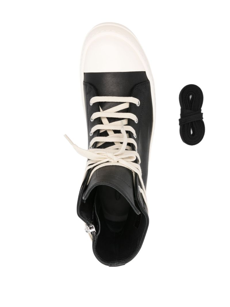 Black Porterville Leather Sneakers