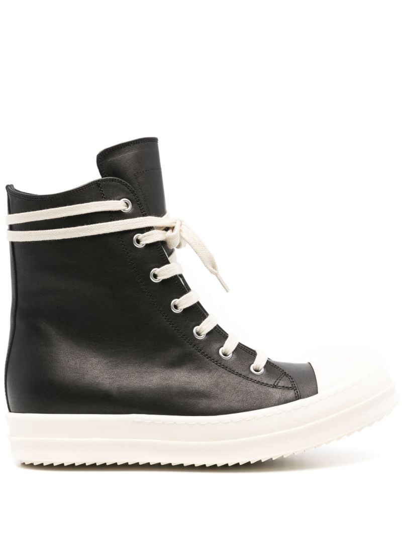 Black Porterville Leather Sneakers