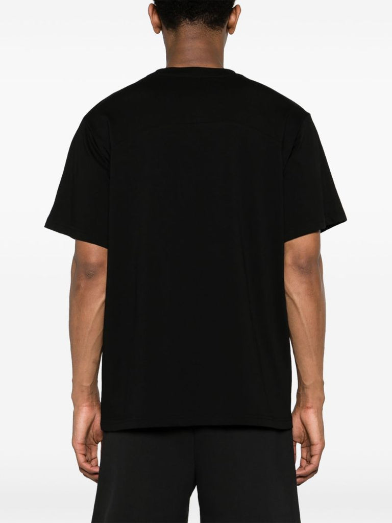 Black Morphed Carabiner Cotton T-shirt