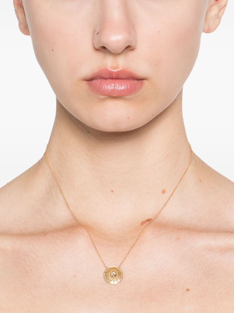 18k Yellow Gold Shams Necklace