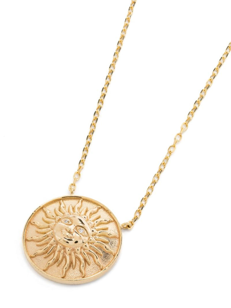 18k Yellow Gold Shams Necklace