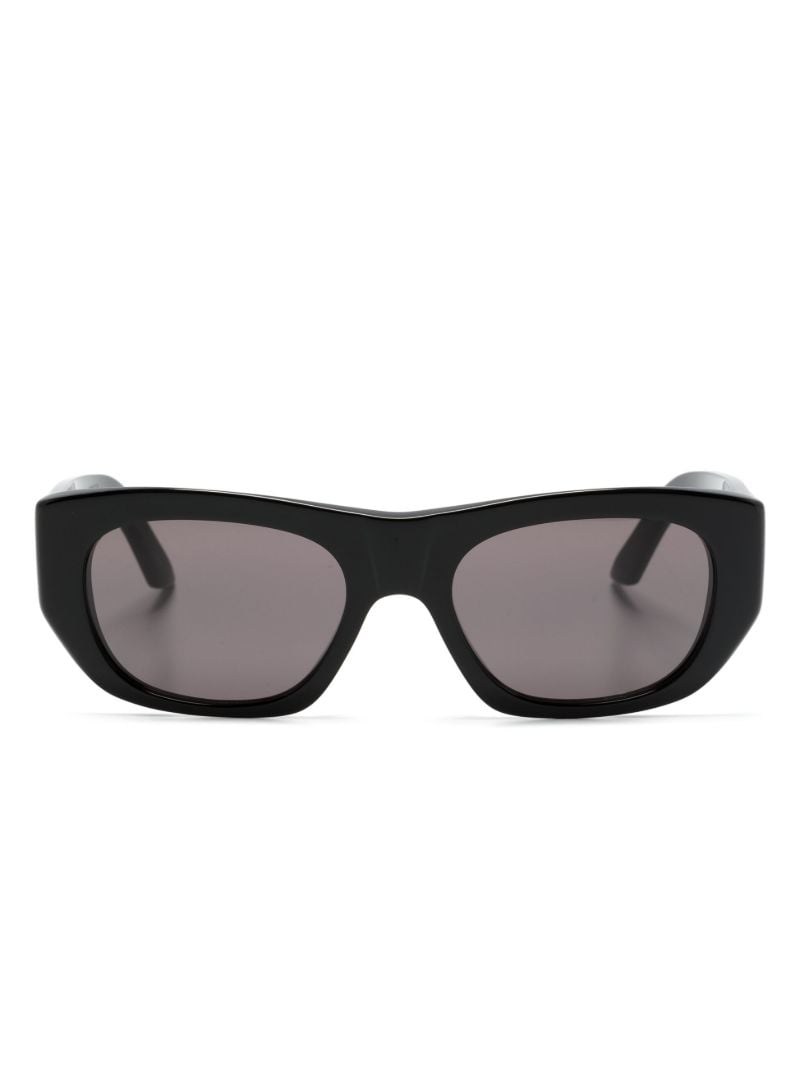 Black Bold D-frame Sunglasses