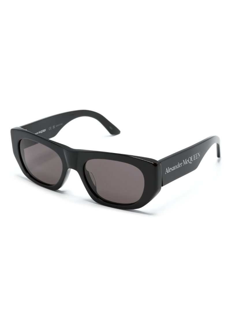 Black Bold D-frame Sunglasses