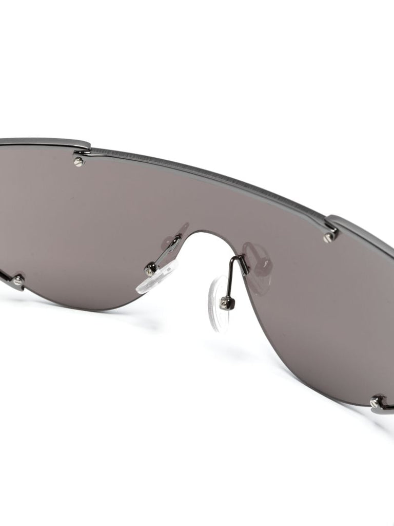 Black the Grip Shield-frame Sunglasses