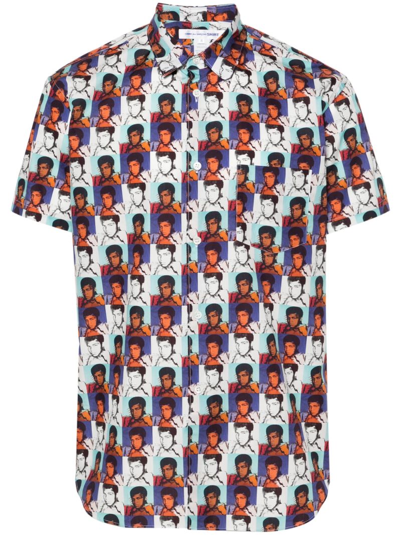 X the Andy Warhol Foundation White Cotton Shirt