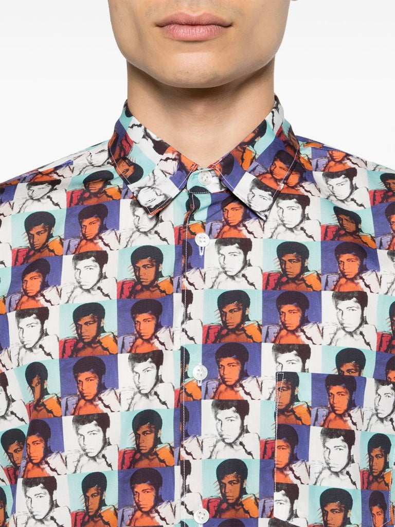 X the Andy Warhol Foundation White Cotton Shirt