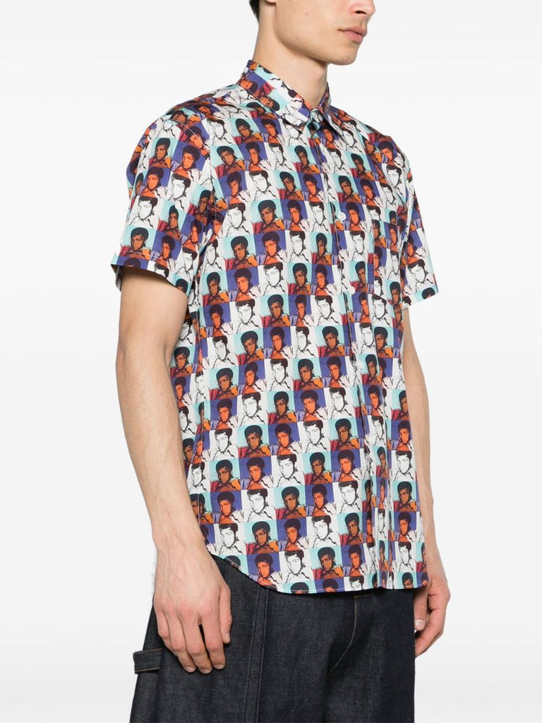 X the Andy Warhol Foundation White Cotton Shirt