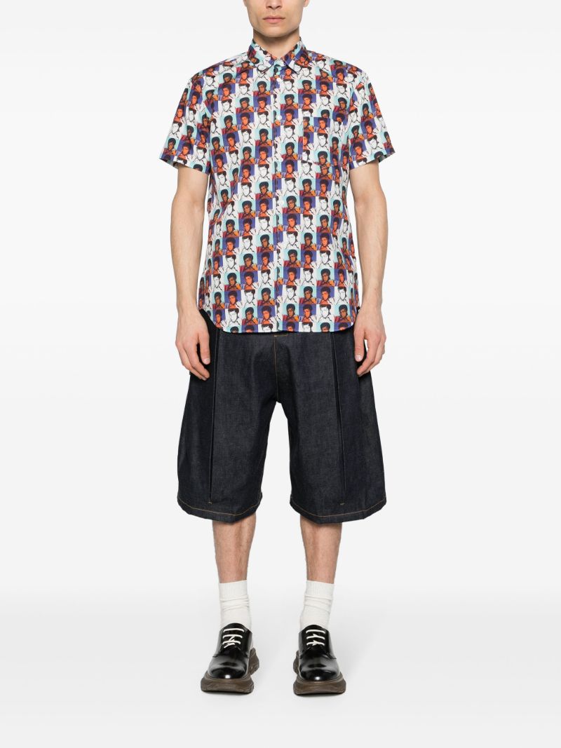 X the Andy Warhol Foundation White Cotton Shirt