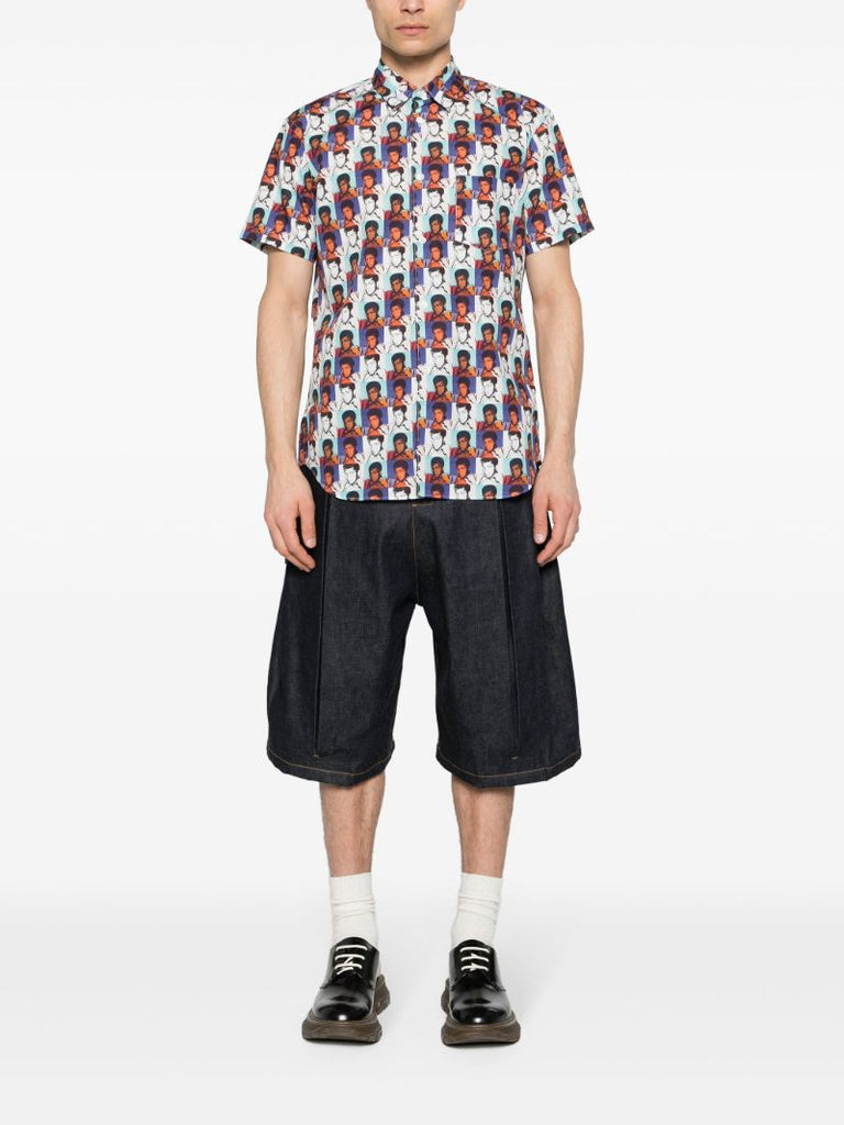 X the Andy Warhol Foundation White Cotton Shirt