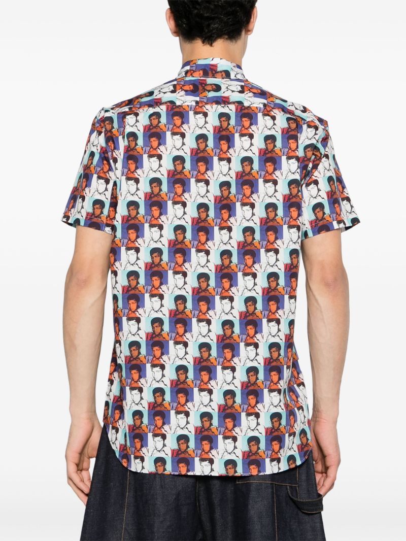 X the Andy Warhol Foundation White Cotton Shirt