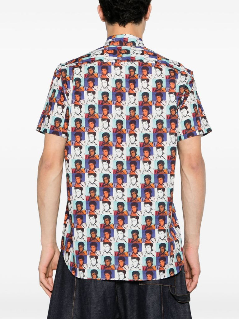 X the Andy Warhol Foundation White Cotton Shirt
