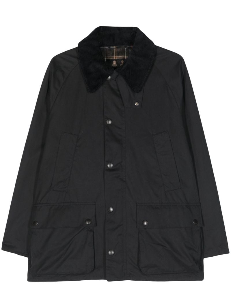 Blue Bedale Waxed Jacket