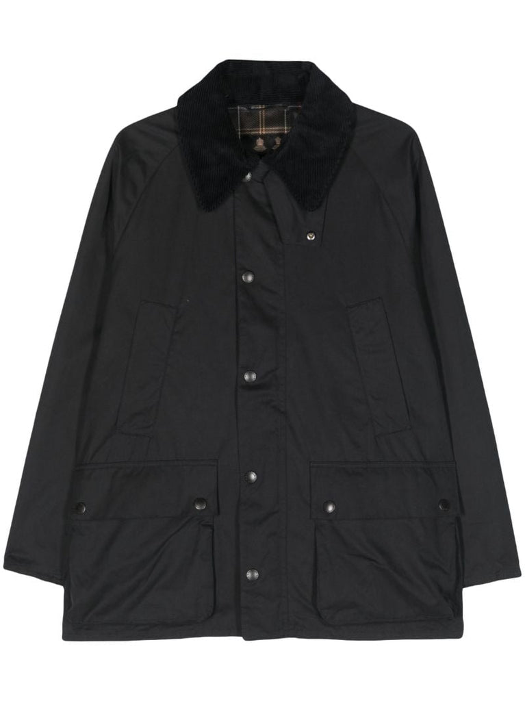 Blue Bedale Waxed Jacket