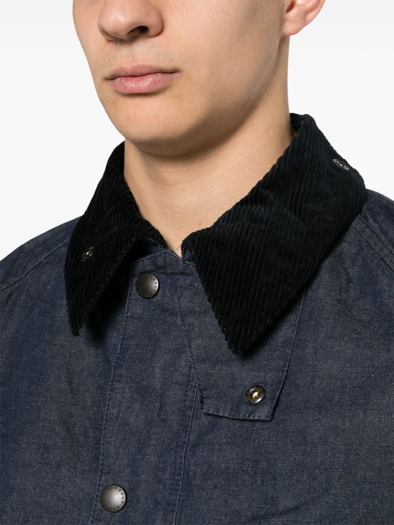 Blue Bedale Denim Jacket