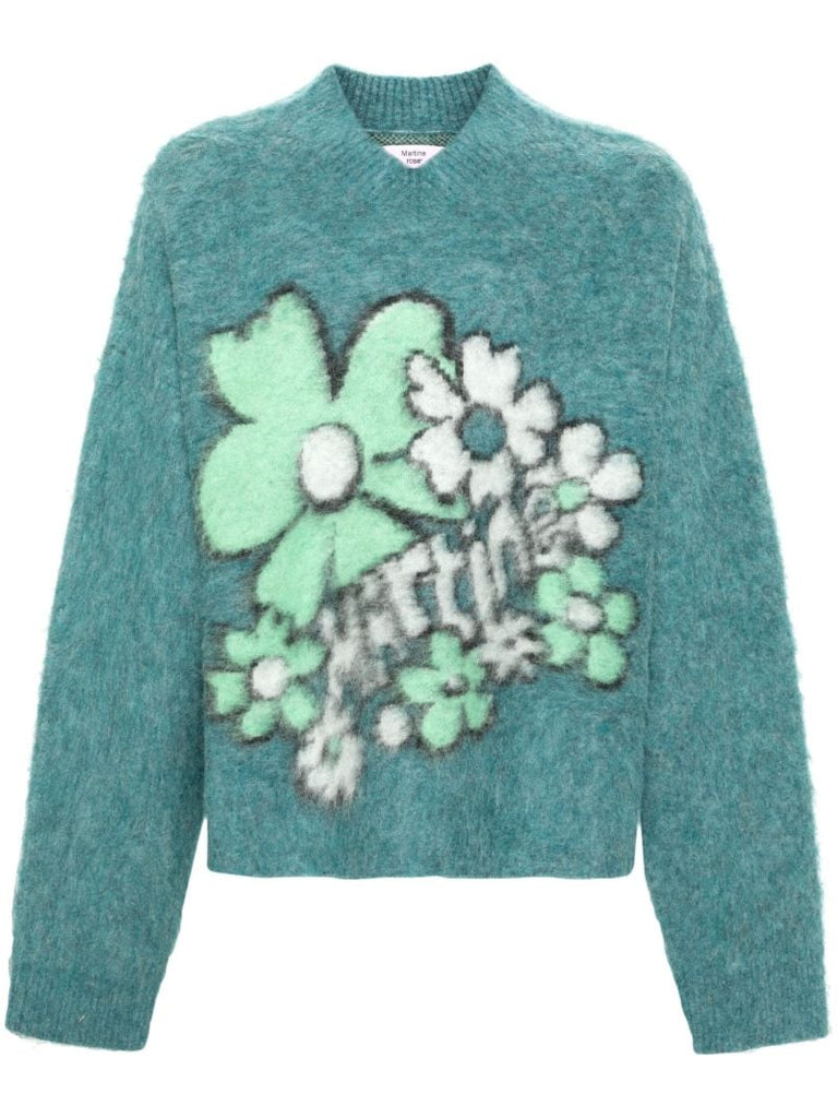 Floral Jacquard Jumper