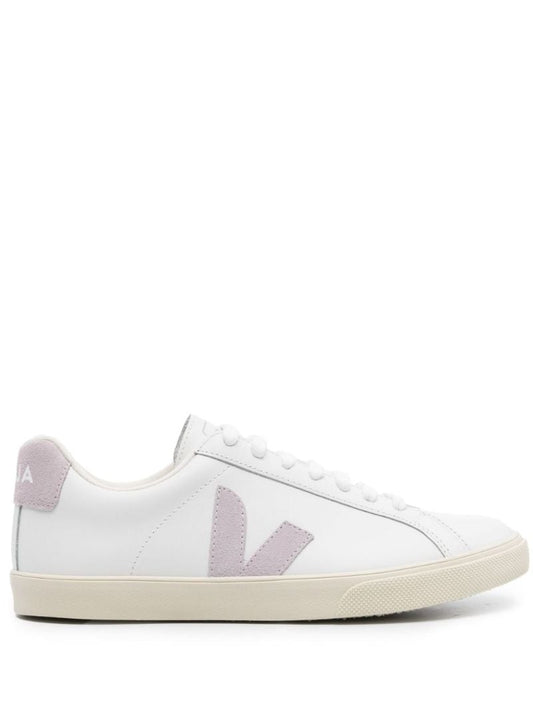 White Esplar Leather Sneakers
