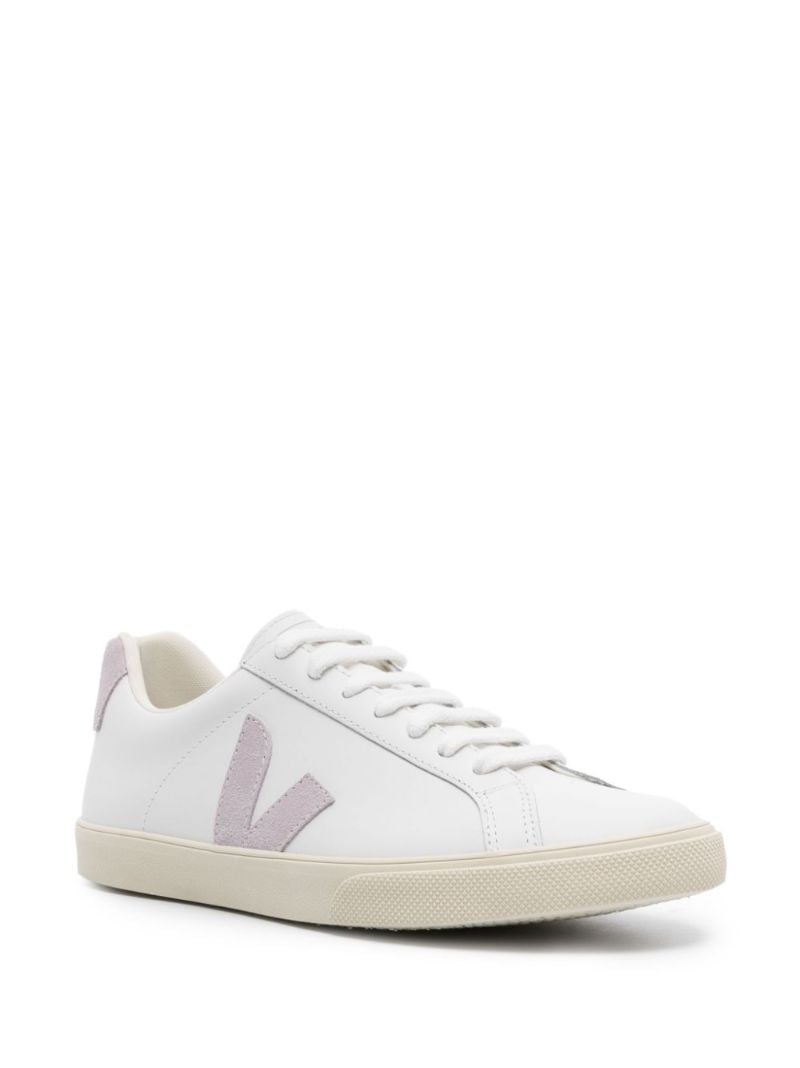 White Esplar Leather Sneakers