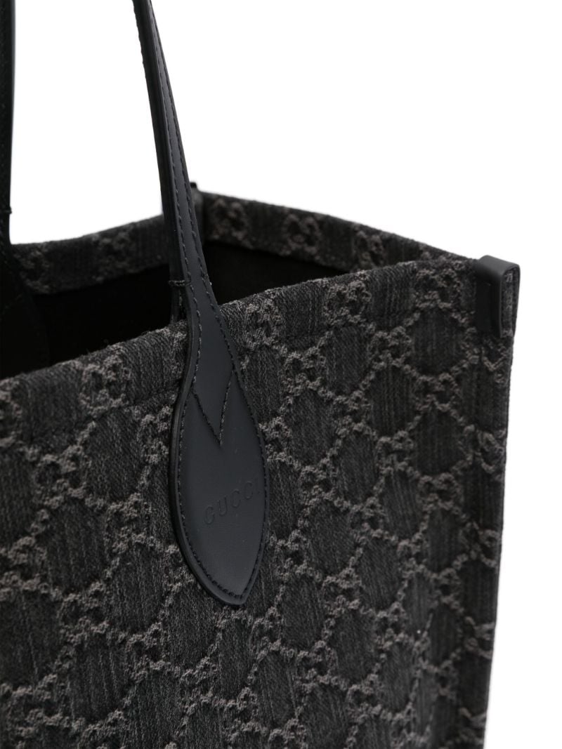 Black Ophidia Large Gg Supreme Tote Bag