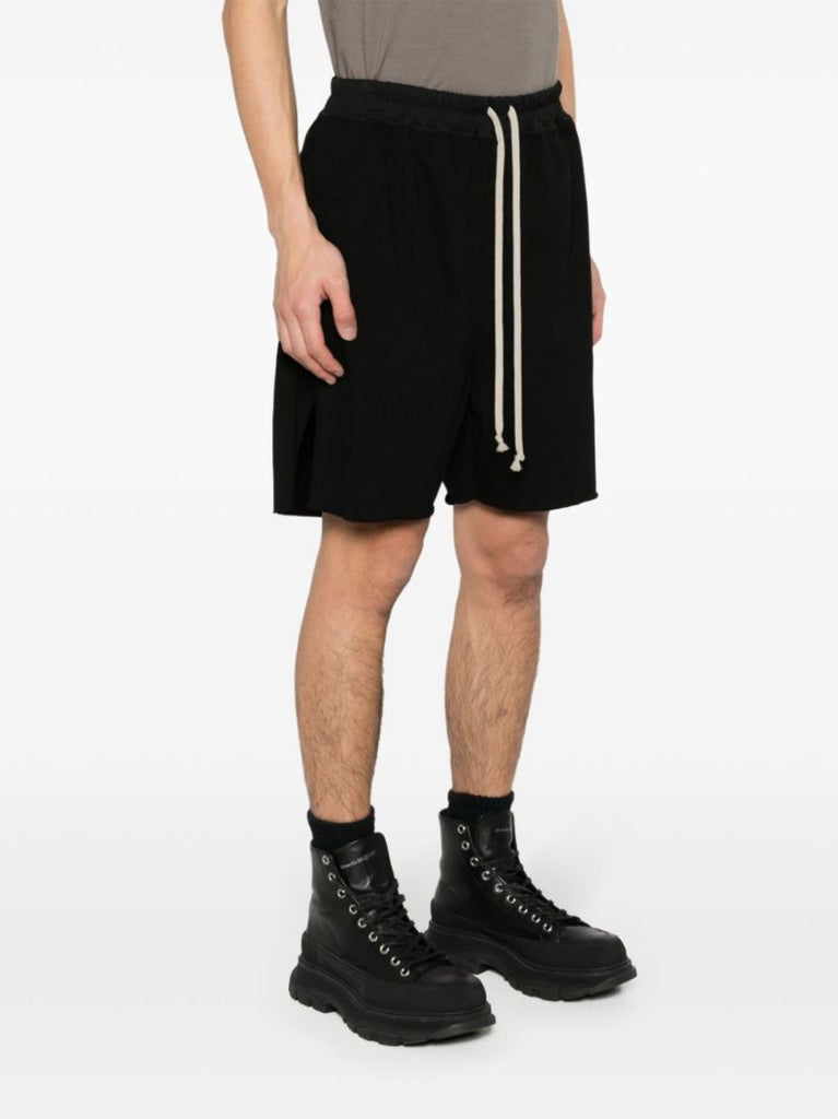 Black Boxers Organic-cotton Track Shorts