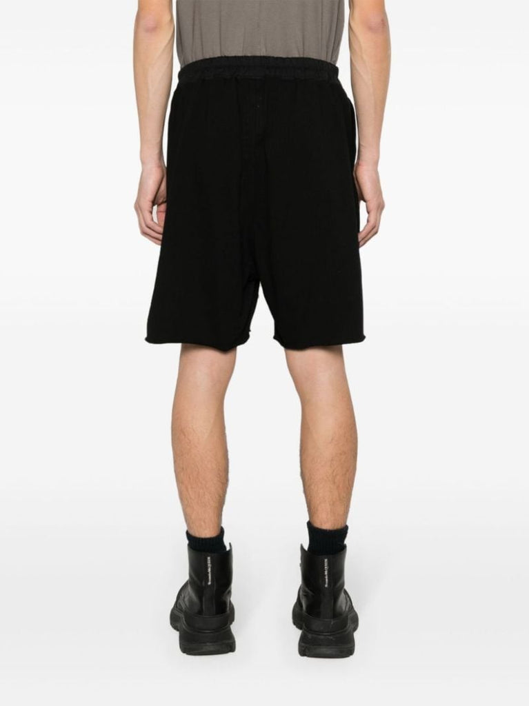 Black Boxers Organic-cotton Track Shorts