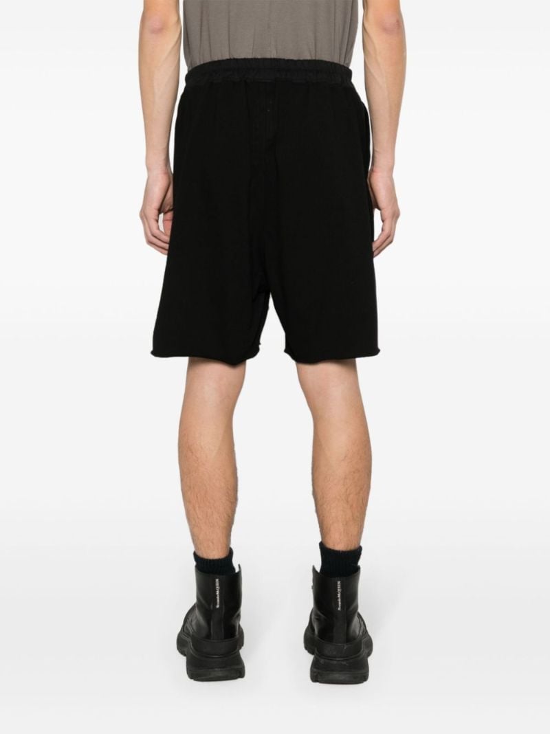 Black Boxers Organic-cotton Track Shorts
