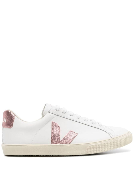 White Esplar Leather Sneakers