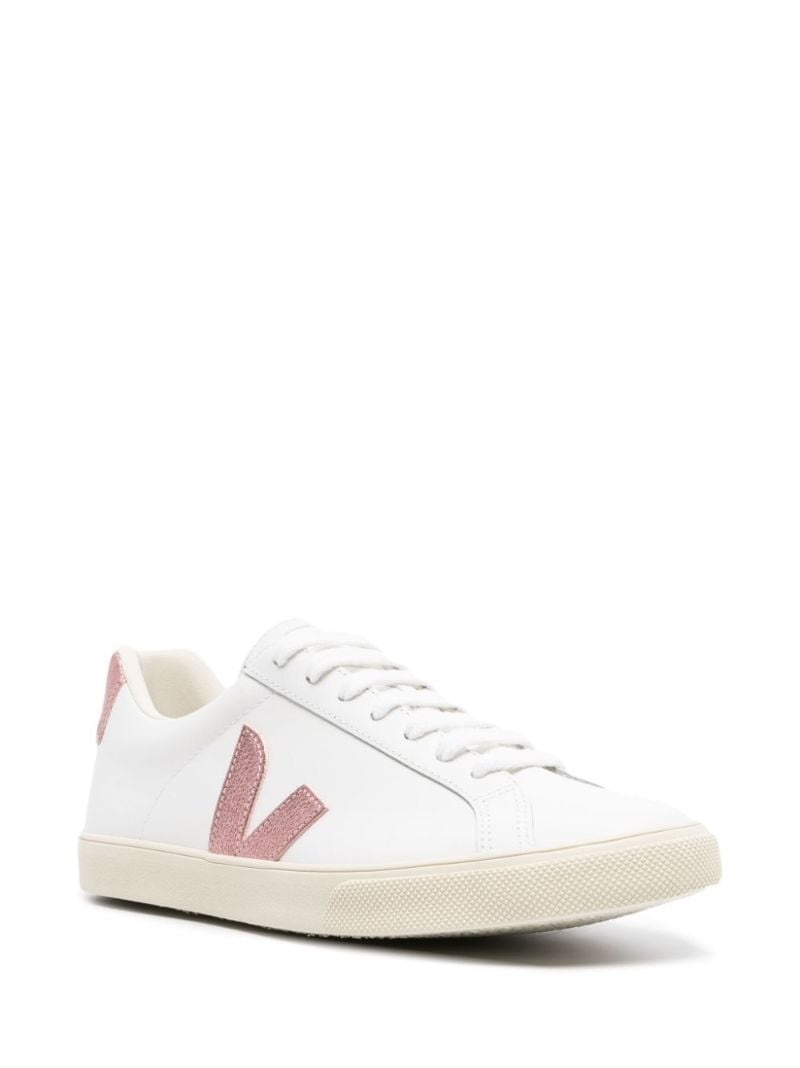White Esplar Leather Sneakers