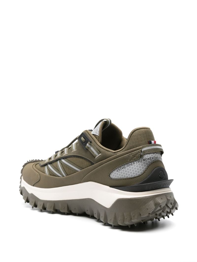 Green Trailgrip Leather Sneakers