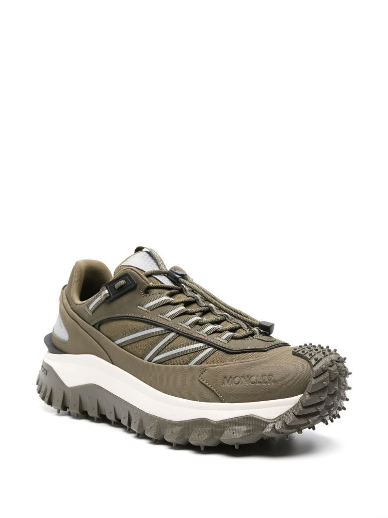 Green Trailgrip Leather Sneakers