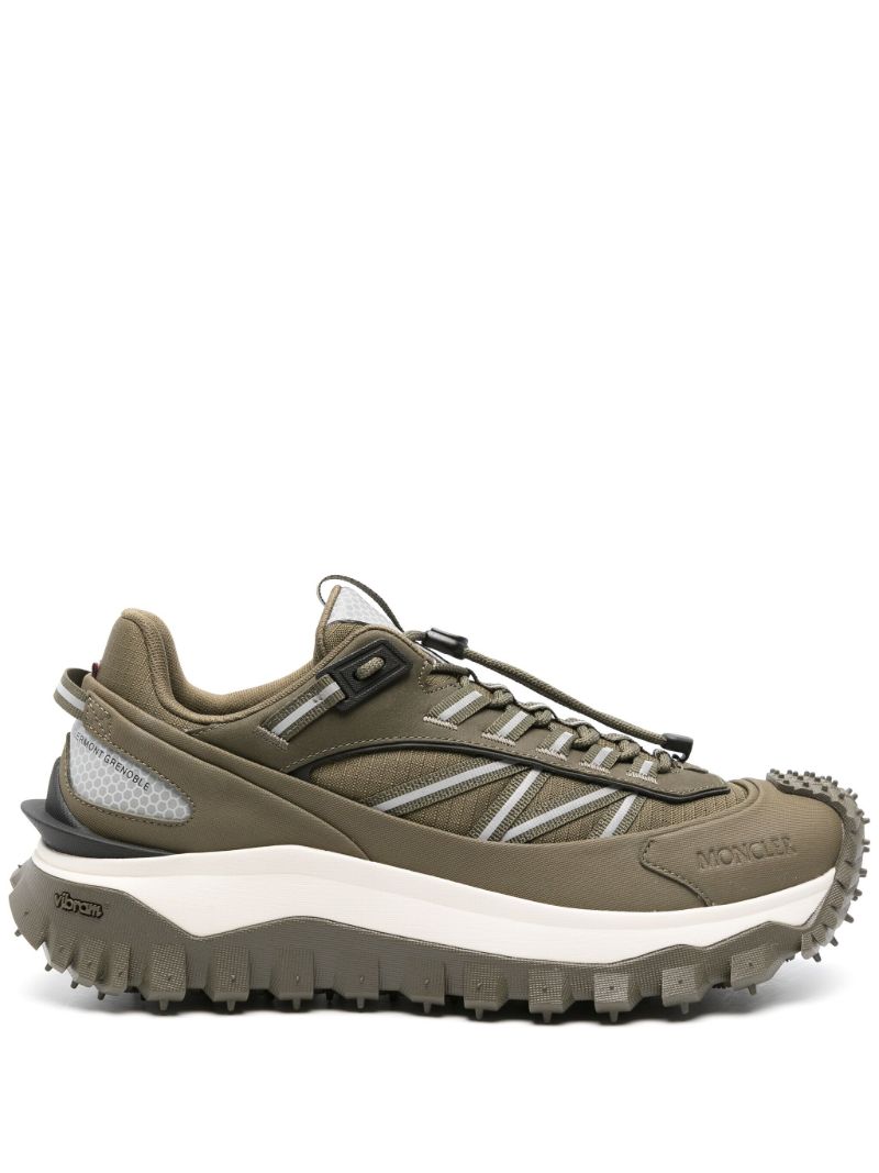 Green Trailgrip Leather Sneakers