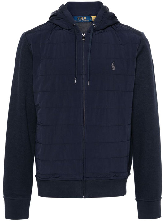 Blue Polo Pony Hooded Jacket