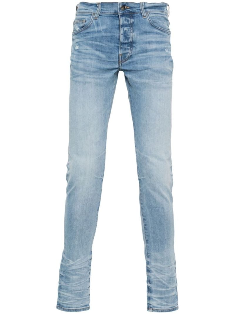 Blue Stack Skinny Jeans