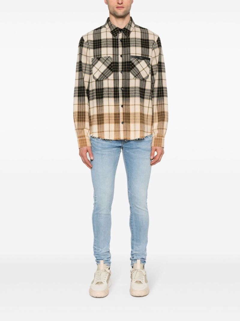 Blue Stack Skinny Jeans