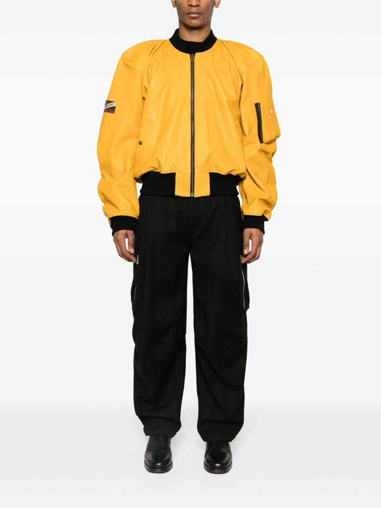 Logo-appliquÃ_x0083_Â© Bomber Jacket