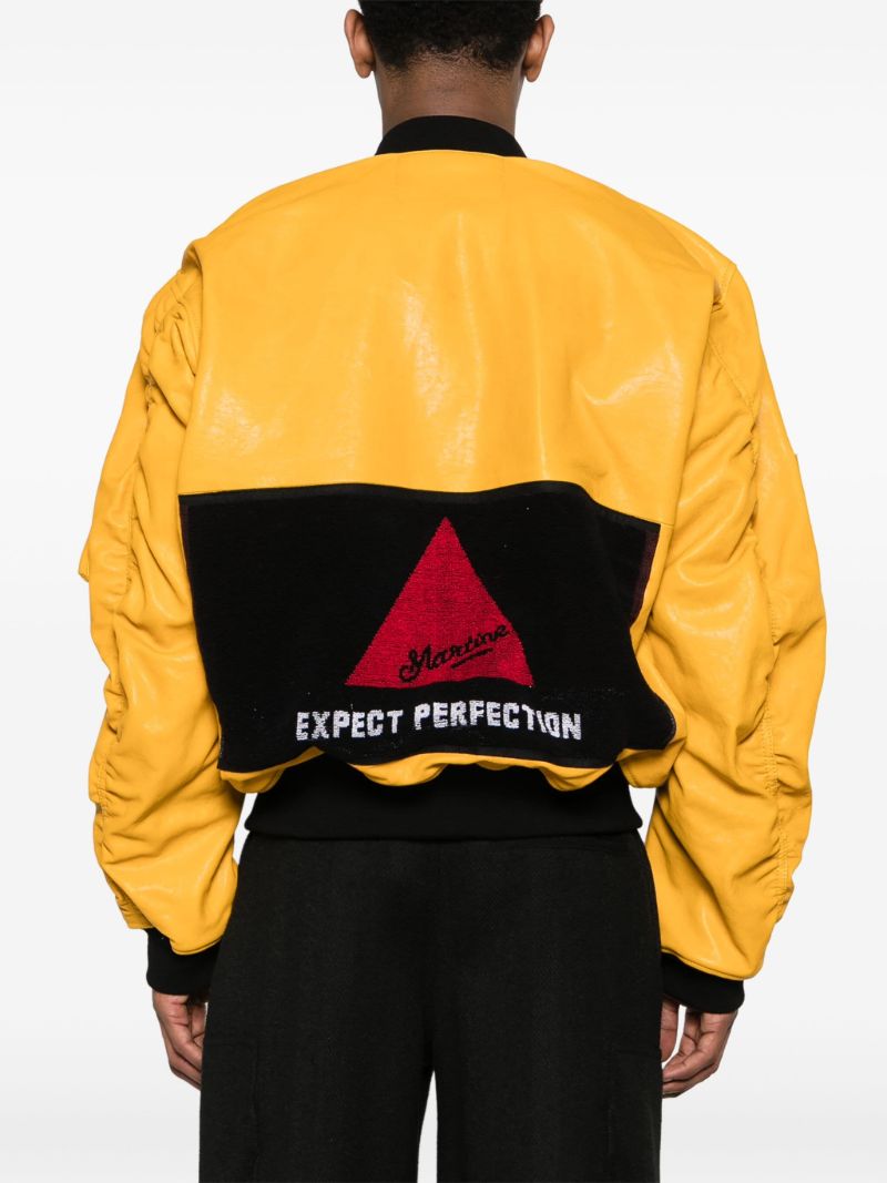 Logo-appliquÃ_x0083_Â© Bomber Jacket