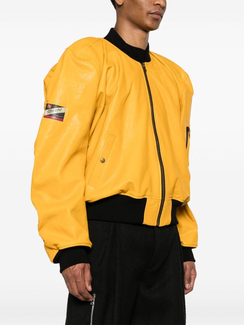 Logo-appliquÃ_x0083_Â© Bomber Jacket