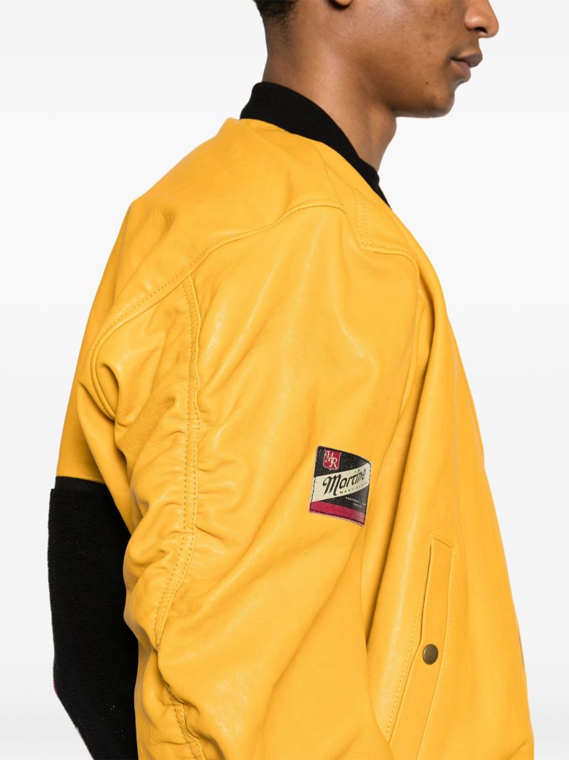 Logo-appliquÃ_x0083_Â© Bomber Jacket
