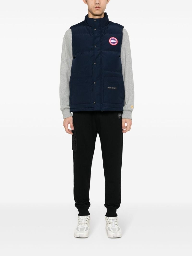 Blue Freestyle Logo AppliquÃ_x0083_Â© Gilet