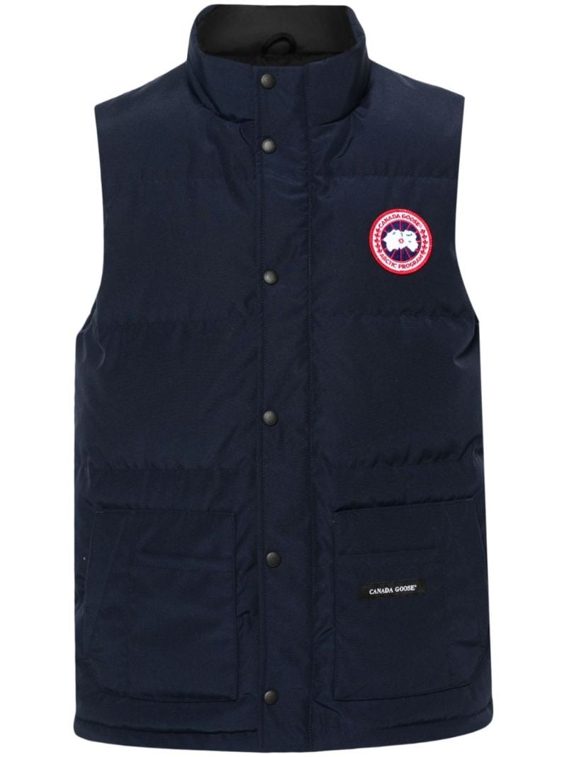 Blue Freestyle Logo AppliquÃ_x0083_Â© Gilet