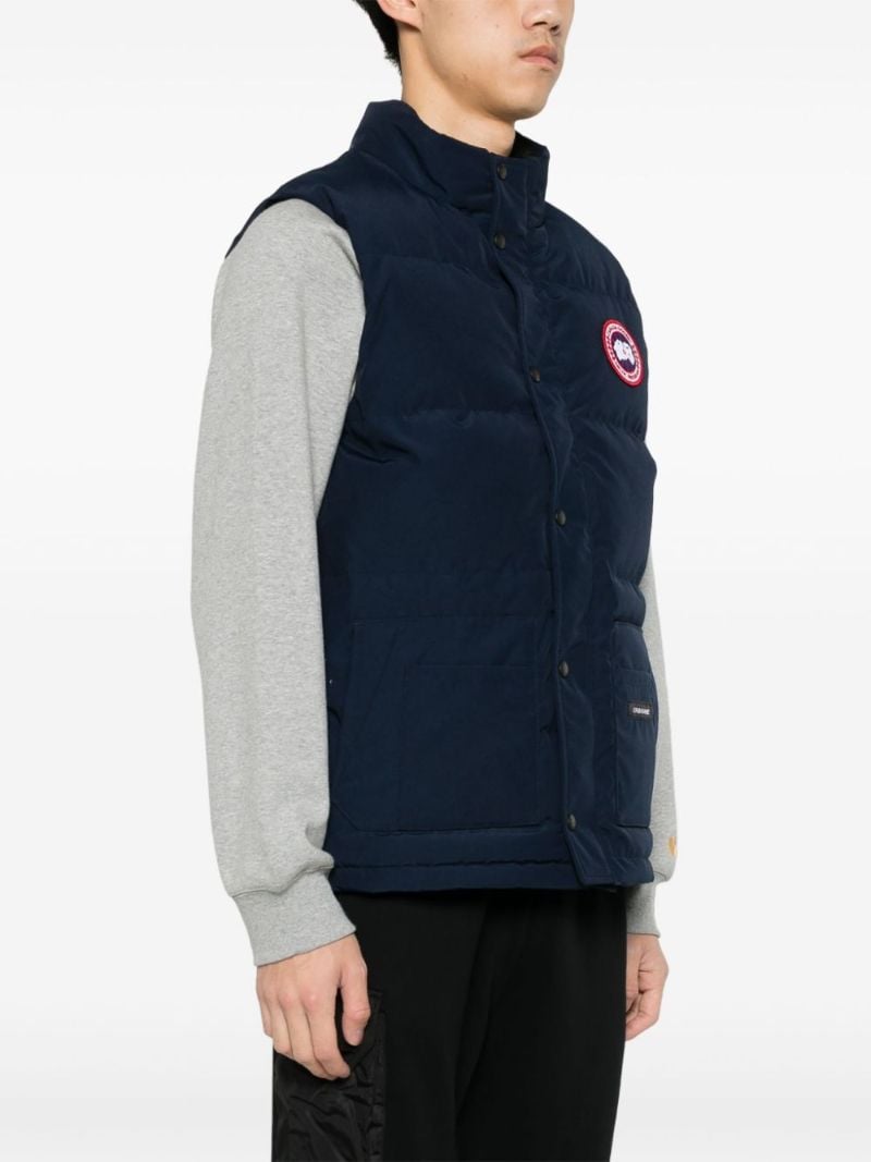 Blue Freestyle Logo AppliquÃ_x0083_Â© Gilet