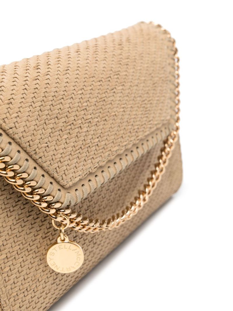 Brown Mini Falabella Shoulder Bag
