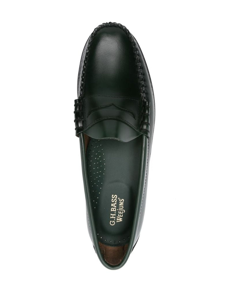 Green Weejuns Larson Penny Leather Loafers